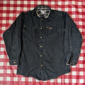 Carhartt Dark Grey Shirt Jacket Men's Medium